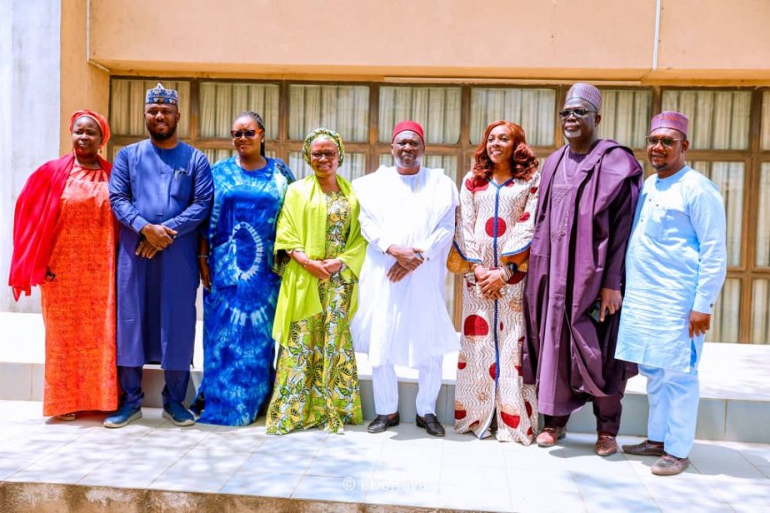 Governor Fintiri Hosts NIGCOMSAT Leadership Following Youth Empowerment Program