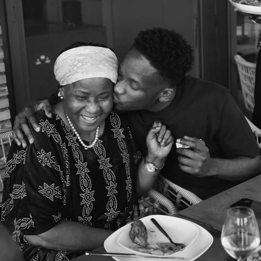 “You Were My Greatest Protector” — Mr Eazi Mourns the Passing of His Mother, Ifeoma Edith Ajibade