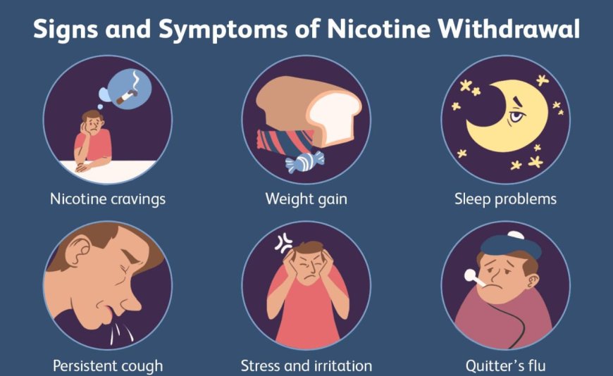 *Quitting nicotine can lead to various withdrawal symptoms as your body adjusts to the absence of tobacco.