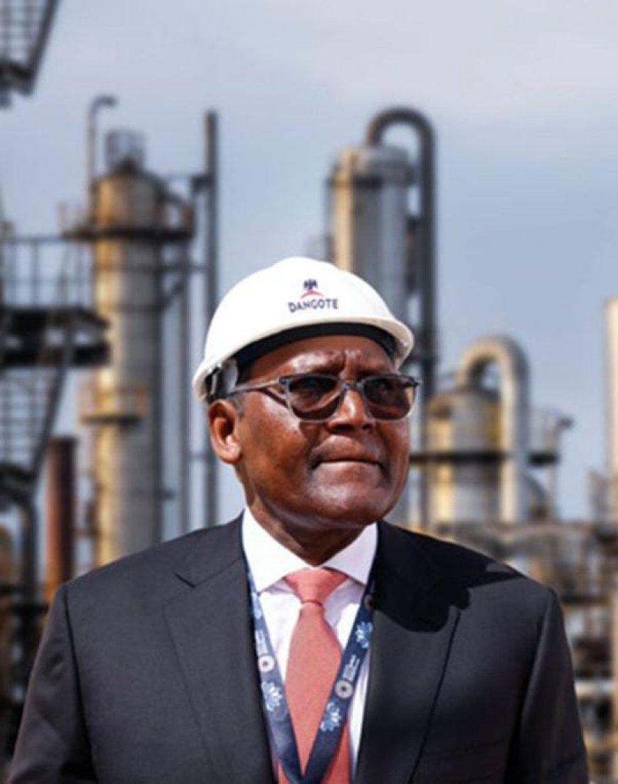 Dangote Refinery Halts Local Petroleum Supply Amid Naira-for-Crude Deal Stalemate