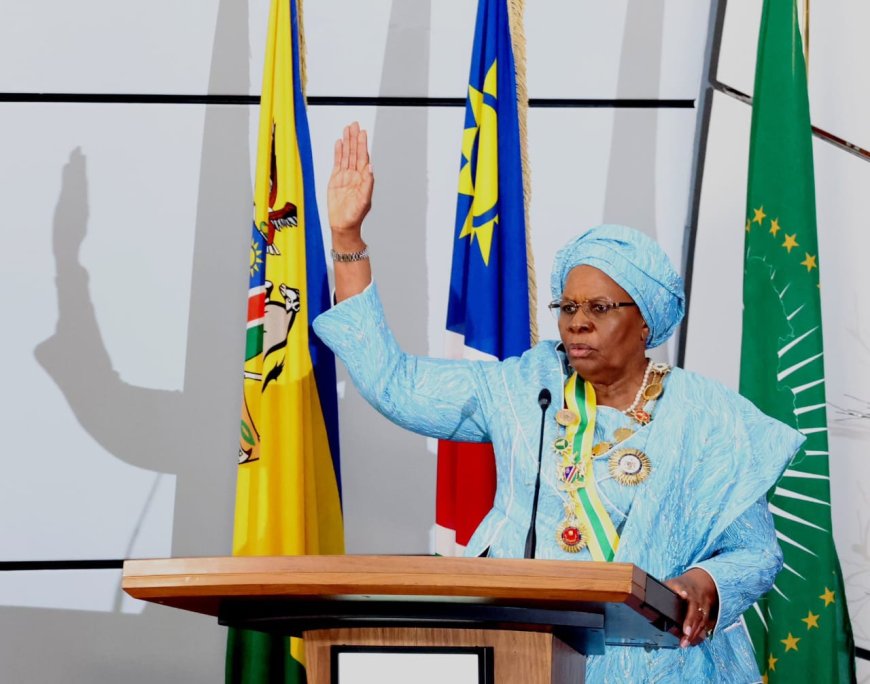 Namibia Swears in First Female President, Nandi-Ndaitwah
