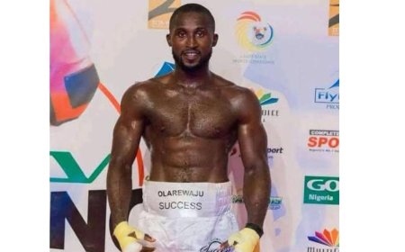 Nigerian Boxer Segun Olanrewaju Passes Away After Collapsing