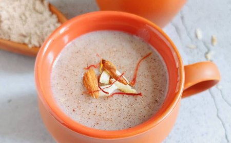 *Summer Healthy Dish ----- Ragi Malt*