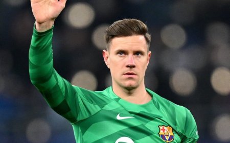 Szczęsny Open to Stepping Aside for Ter Stegen's Return at Barcelona