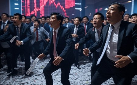 China's Stock Markets See Sharp Decline Amid Rising Trade Tensions