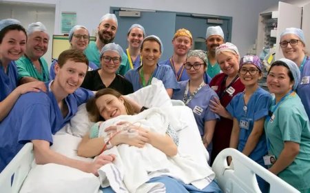 First Woman in the uk Gives Birth After Receiving Her Sister’s Womb in Groundbreaking Transplant Procedure