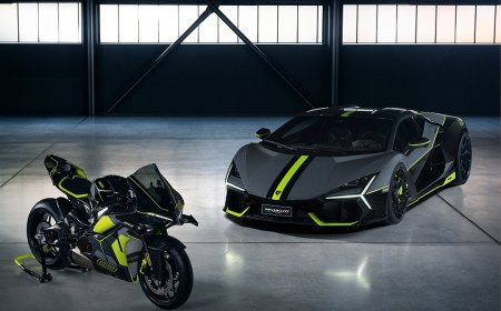 Lamborghini and Ducati Unveil the Exclusive Panigale V4 S at Milano Design Week 2025