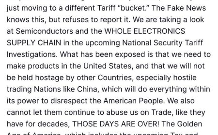 Trump Reaffirms No Tariff Exemptions, Criticizes China Amid Electronics Confusion