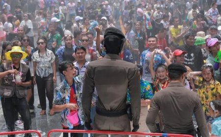 Thailand Unveils AI Police Cyborg to Enhance Security During Songkran Festiva