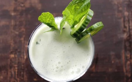 *Cucumber & Yogurt Hydration Drink