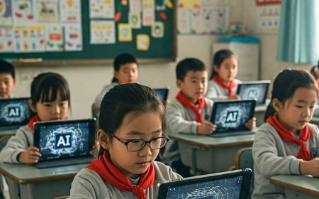 China to Make AI Education Mandatory for All Students Starting September