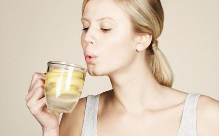 *Morning Detox Drink ----- Warm Water with Lemon