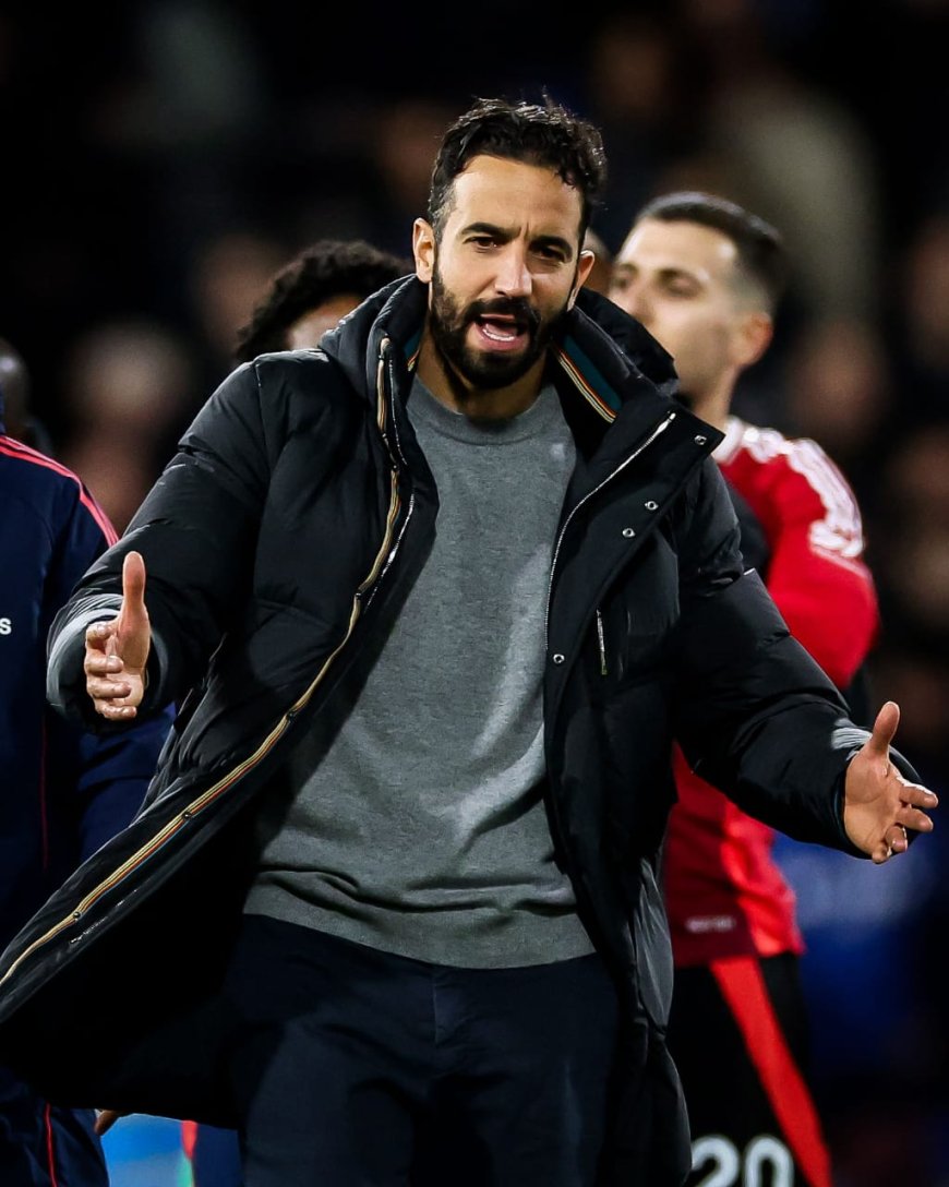 Rúben Amorim expressed his frustration following his team’s disappointing result against Nottingham Forest