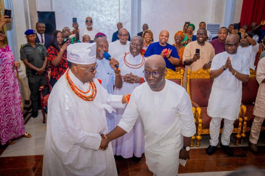 Oba of Benin Declares Governor Okpebholo Divinely Chosen to Restore Edo's Glory