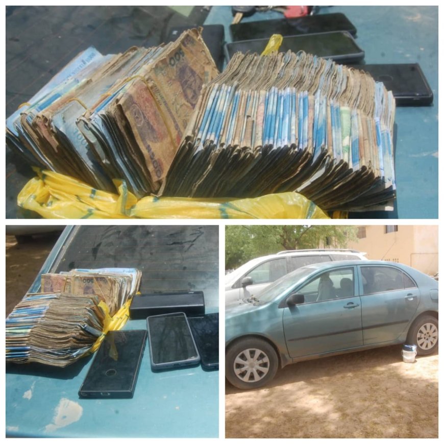 Katsina Police Arrest Car Theft Suspects