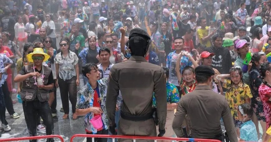 Thailand Unveils AI Police Cyborg to Enhance Security During Songkran Festiva