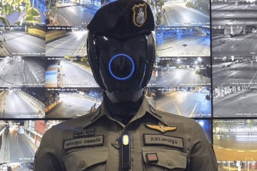 Thailand Unveils AI Police Cyborg to Enhance Security During Songkran Festiva