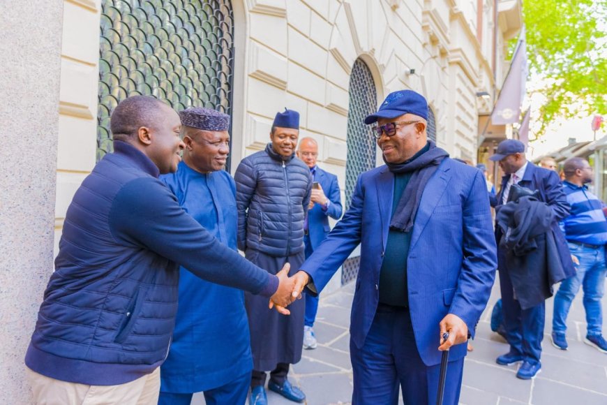 Senate President Akpabio Represents Nigeria at Vatican