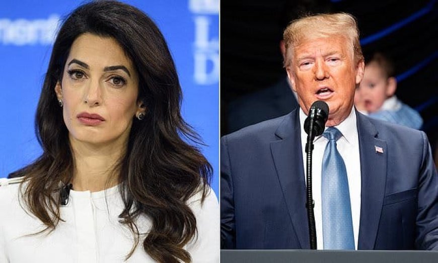 Amal Clooney Faces Potential US Travel Ban Under Proposed Sanctions