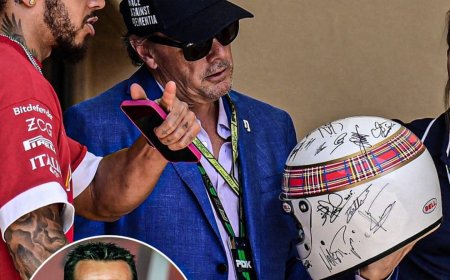 Michael Schumacher’s Signed Helmet Sparks Hope and Emotion as It Heads to Charity Auction