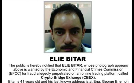 EFCC Declares Elie Bitar Wanted Over Alleged Cryptocurrency Fraud
