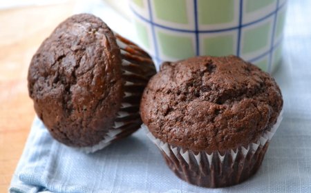 *Why You Should Try Double Chocolate Muffins with Cacao and Chocolate