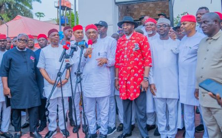 Governor Hope Uzodimma Urges Southeast APC Leaders to Strengthen Party's Presence Ahead of 2027 Elections