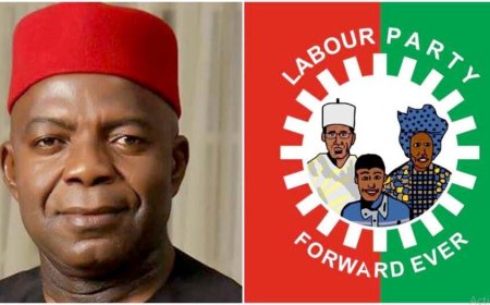 Labour Party Suspends Governor Otti, Five Others Over Alleged Anti-Party Conduct