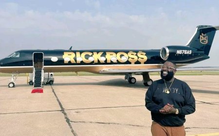 Rick Ross Shows Off $35 Million Private Jet, Aiming to Triple His Wealth