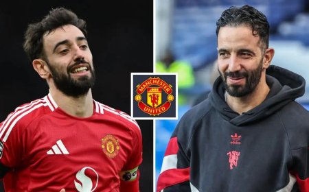 Rúben Amorim Shuts Down Bruno Fernandes Exit