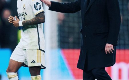 Ancelotti Provides Update on Rodrygo’s Injury Concerns
