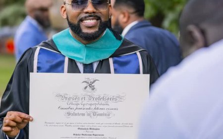 Banky Wellington Reflects on Growth and Faith as He Earns Master’s Degree
