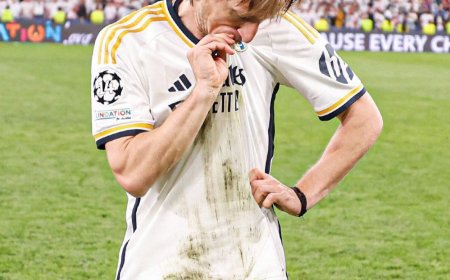 Luka Modrić’s Farewell Letter to Real Madrid Supporters