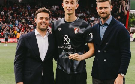 Dean Huijsen Named Bournemouth’s Player of the Season Ahead of Real Madrid Move