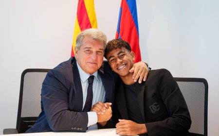 Barcelona Secure Long-Term Future of Young Star Lamine Yamal