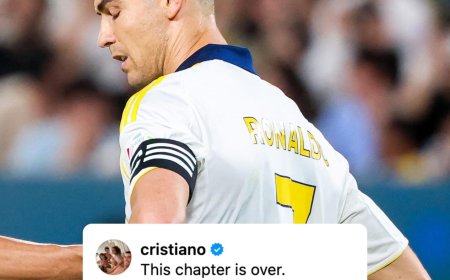 Cristiano Ronaldo Hints Exit with Cryptic Social Media Post