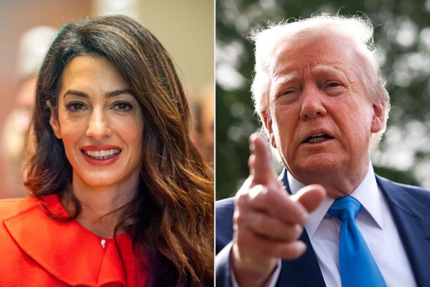 Amal Clooney May Face U.S. Ban