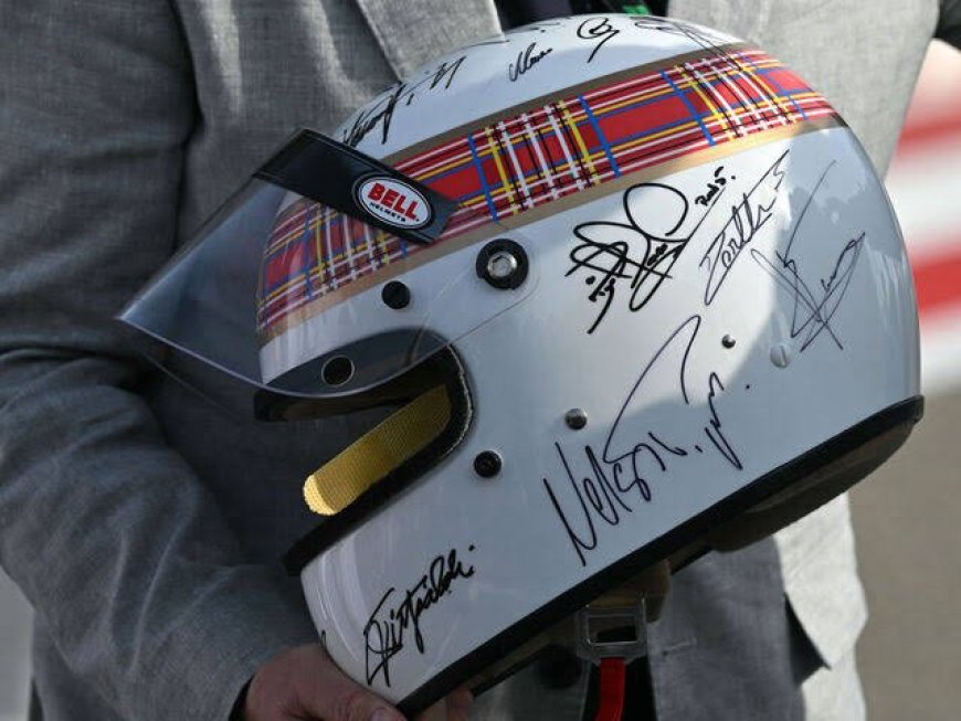 Michael Schumacher’s Signed Helmet Sparks Hope and Emotion as It Heads to Charity Auction