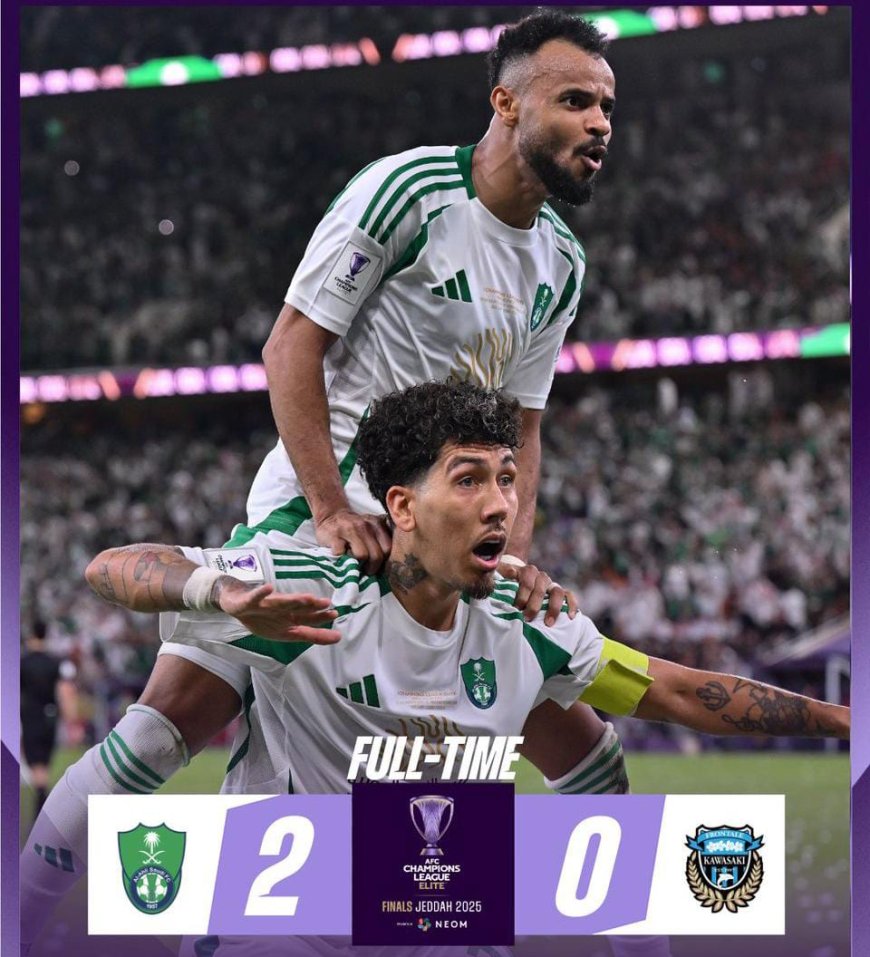 Al Ahli Rise to the Top of Asia