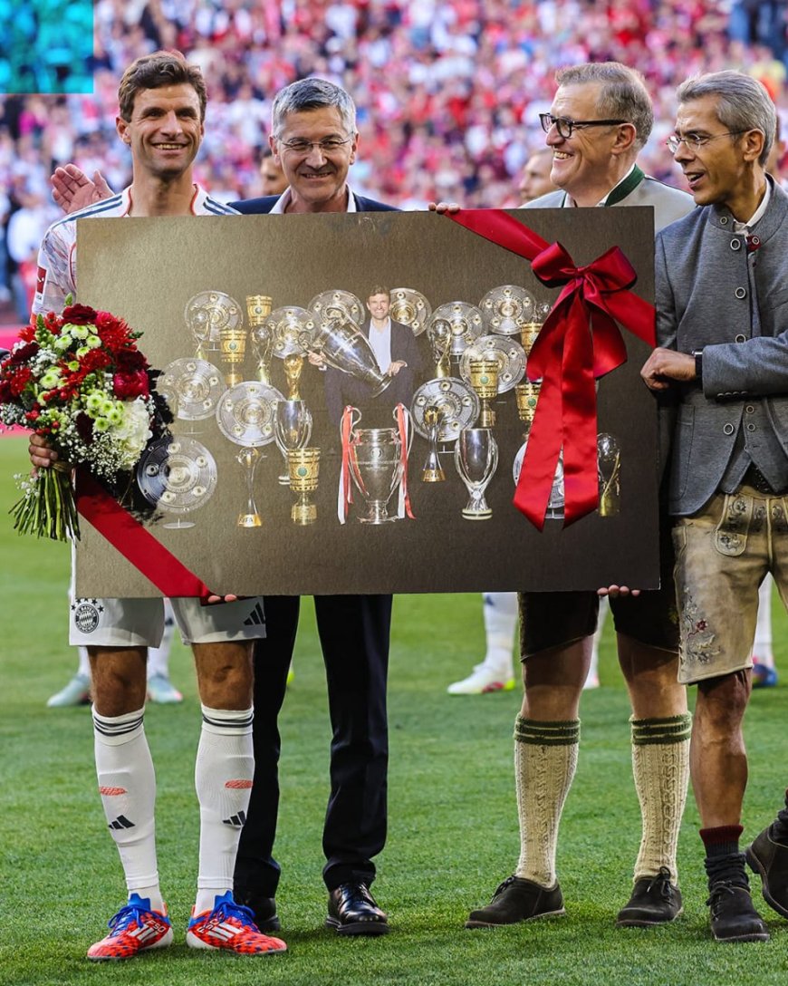 Thomas Müller Bids Farewell to Allianz Arena in Final Home Appearance