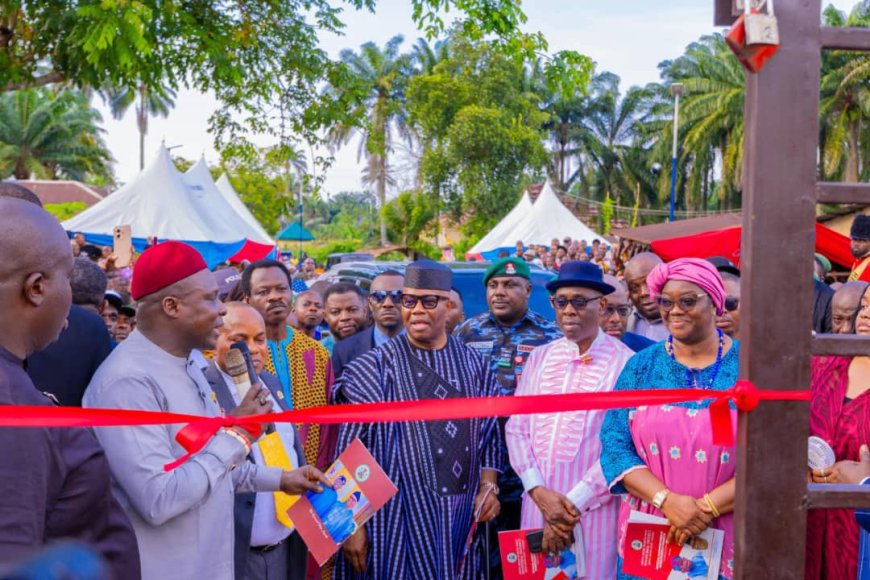 Senate President Akpabio Advances Education and Infrastructure with 33 Projects in Akwa Ibom North-West