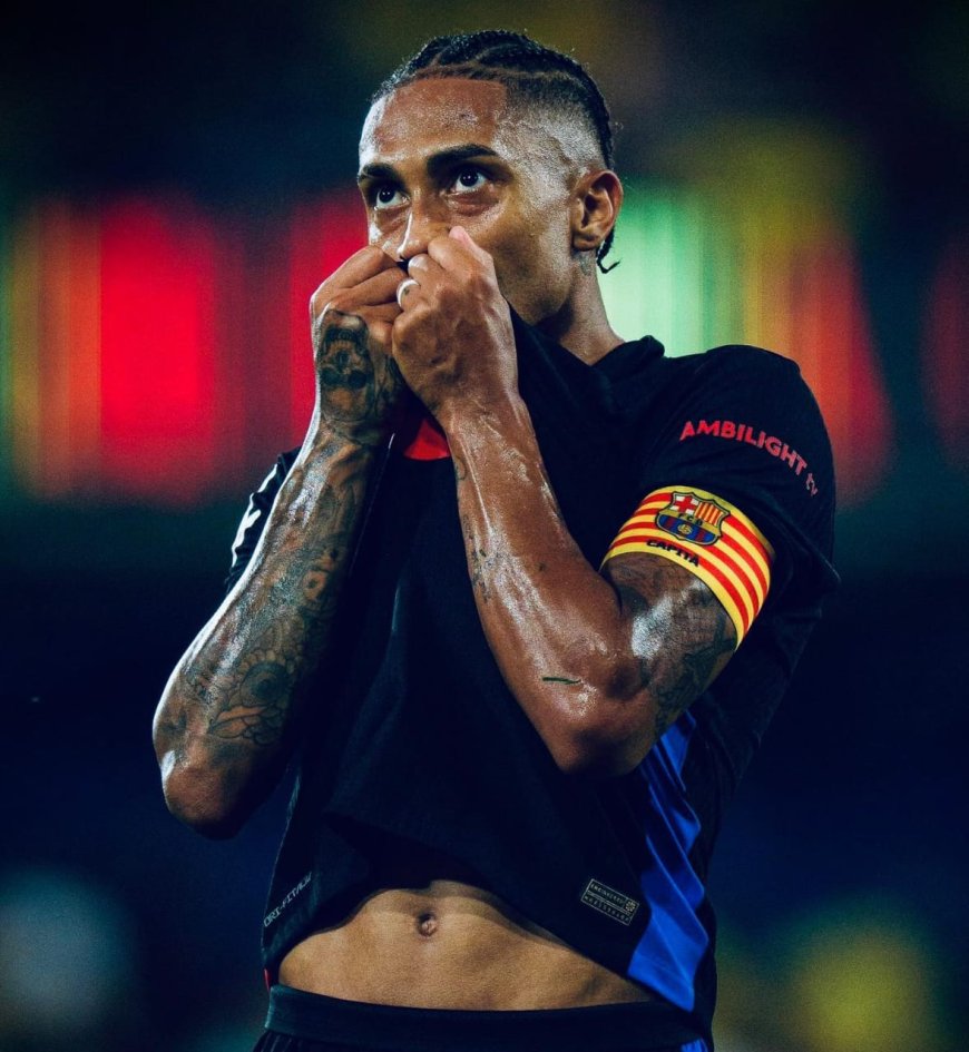 Barcelona Finalizes Long-Term Contract Extension with Raphinha