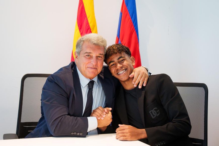 Barcelona Secure Long-Term Future of Young Star Lamine Yamal