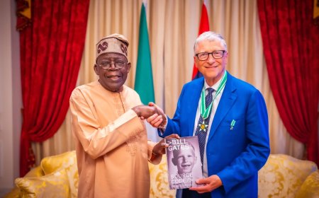 President Tinubu Honours Bill Gates