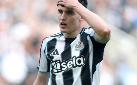 Man City’s Pursuit of Tino Livramento Hits Roadblock as Newcastle Hold Firm