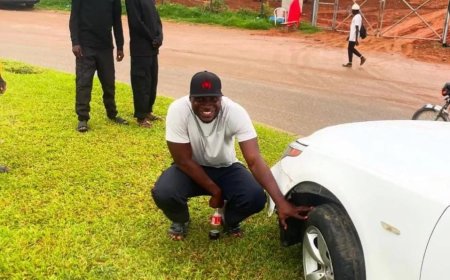 Angel Awotarigha Survives Terrifying Car Crash