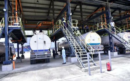 Protest by Tanker Drivers over E-Call-Up Fee