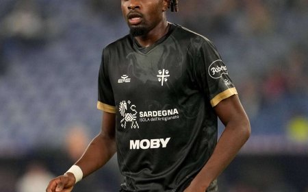 Samsunspor Reach Agreement to Sign Cagliari Midfielder Antoine Makoumbou