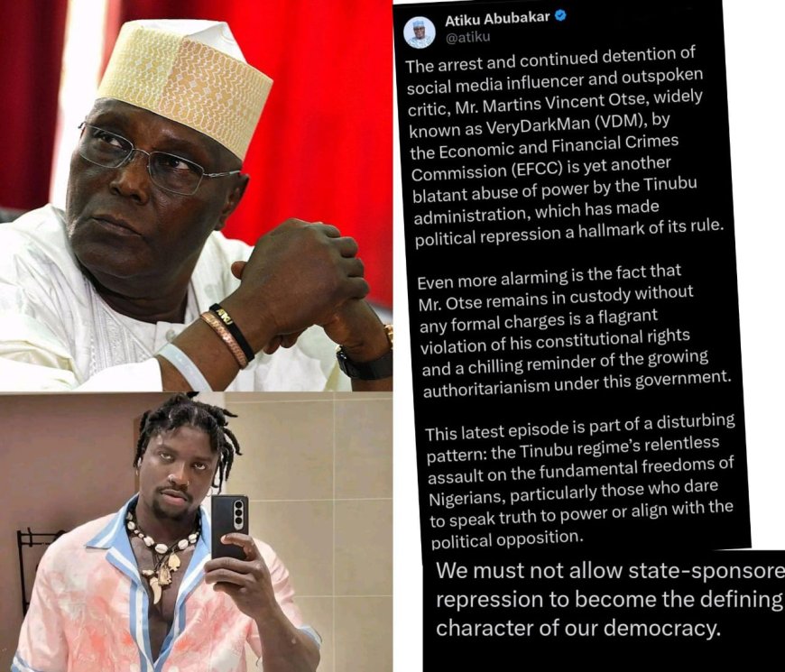 Atiku Abubakar Accuses Government of Using Poverty as a Political Weapon