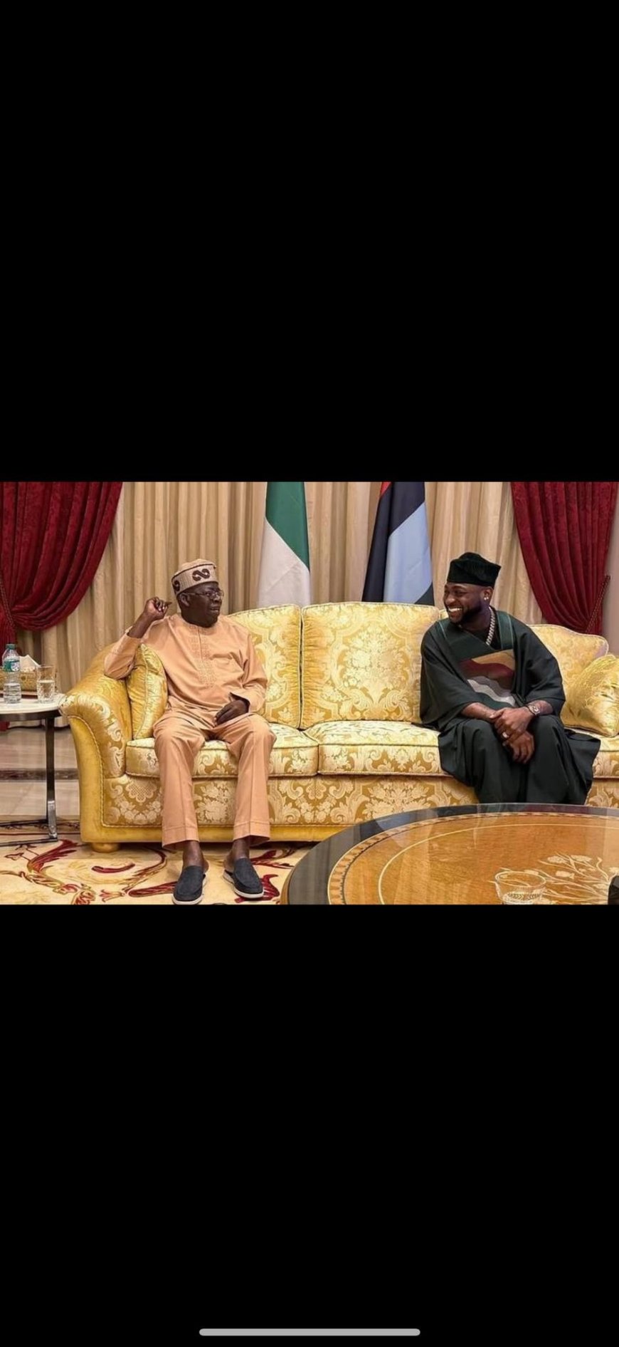 Davido, Governor Adeleke, and Family Pay Courtesy Visit to President Tinubu in Lagos